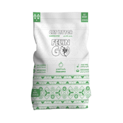 فيلاين قو رمل للقطط برائحة التفاح