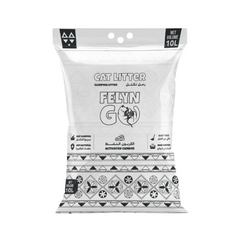 فيلاين قو رمل للقطط بالكربون النشط