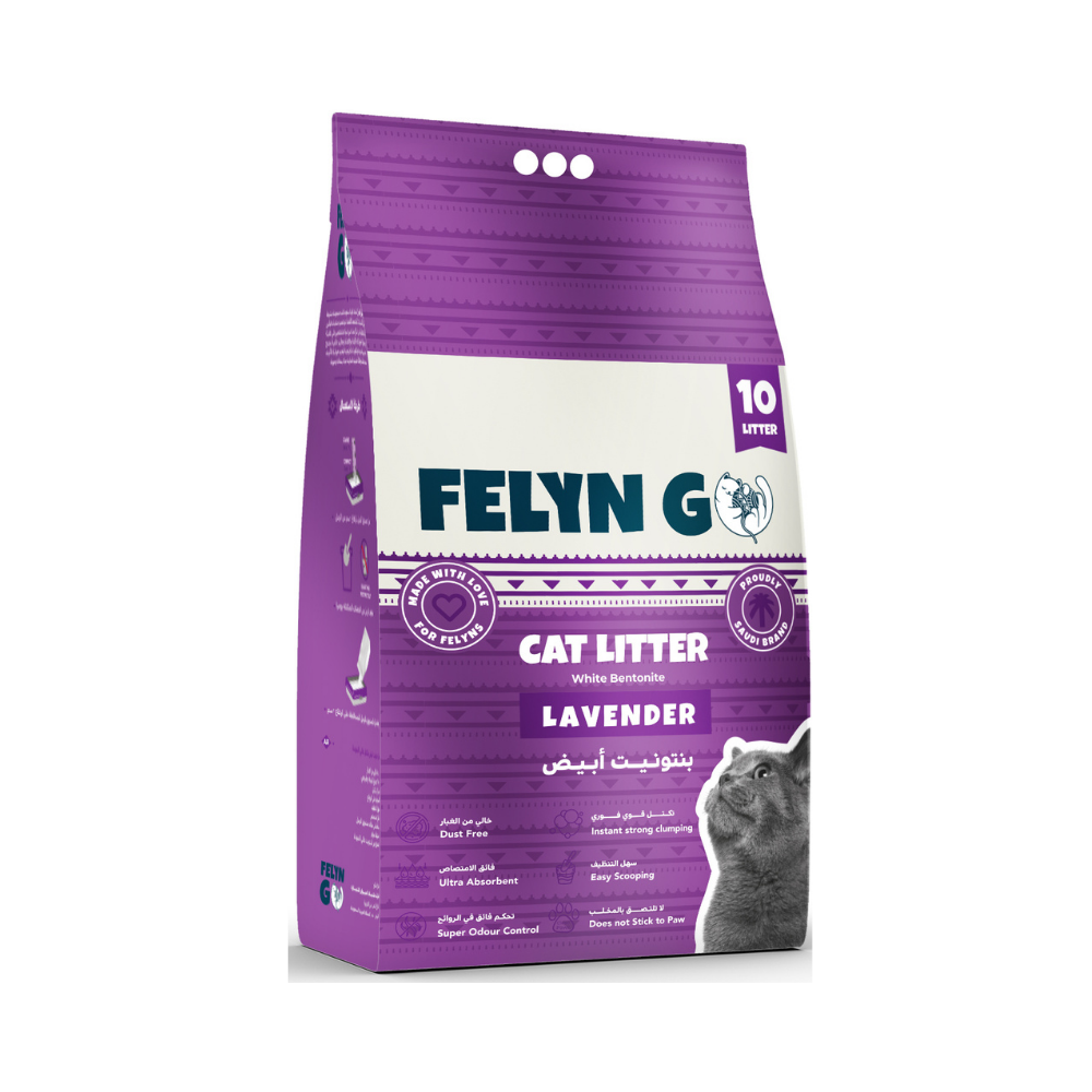 فيلاين قو رول باق رمل للقطط برائحة اللافندر