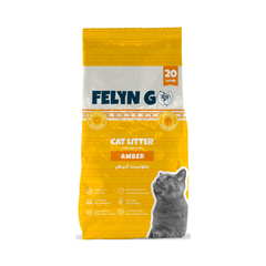 فيلاين قو رول باق رمل للقطط برائحة العنبر