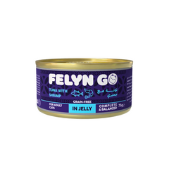 فيلاين قو طعام كامل معلبات تونة مع الروبيان في الجيلي 75غ