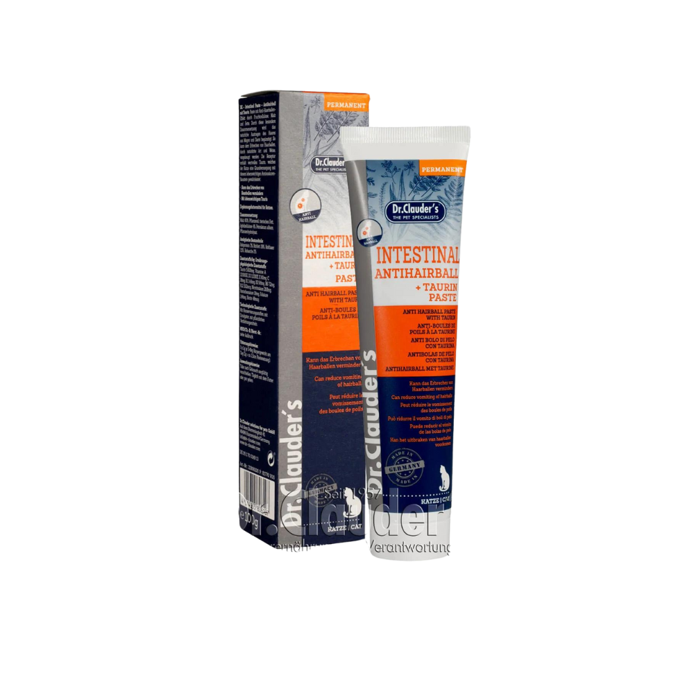 د.كلاودرزز اف اند سي انتي هيربول بست مع التورين للقطط 100غ