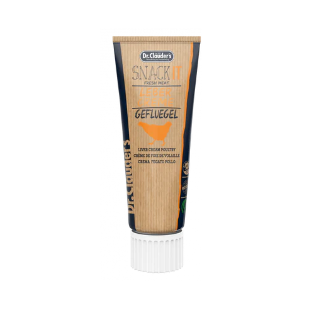 د.كلاودرزز سناك ايت كريمة كبد الدجاج للقطط والكلاب 75غ