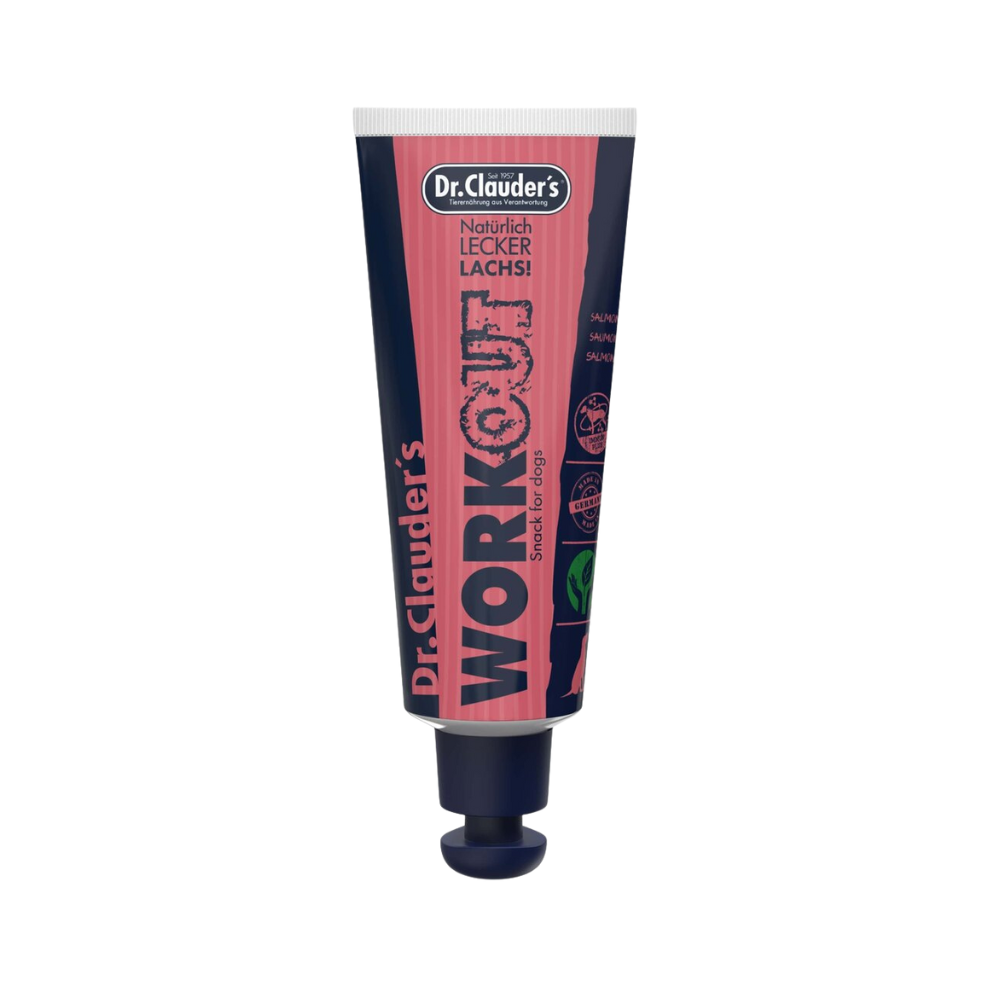 د.كلاودرزز سناك ورك اوت بالسالمون للكلاب 100غ
