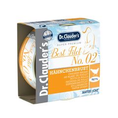 د.كلاودرز معلبات بست فيليه رقم 2 دجاج للقطط 70غ