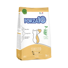 فورزا 10 طعام جاف للقطط المعقمة دجاج