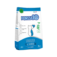 فورزا 10 طعام جاف للقطط المعقمة سلمون