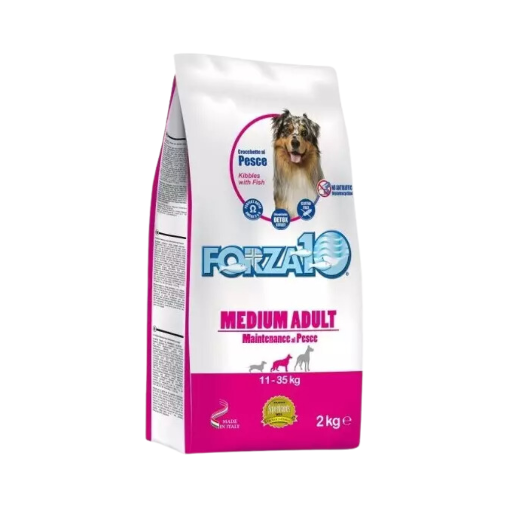 فورزا 10 طعام جاف للكلاب ميديم سمك 2 كغ
