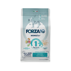 فورزا 10 طعام جاف للكلاب مونودايت ميني سمك 1.5 كغ