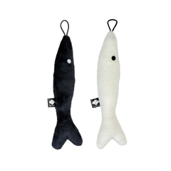 أي لوف هابي كاتس وسادة لعب على شكل السمكة 20x6x3cm