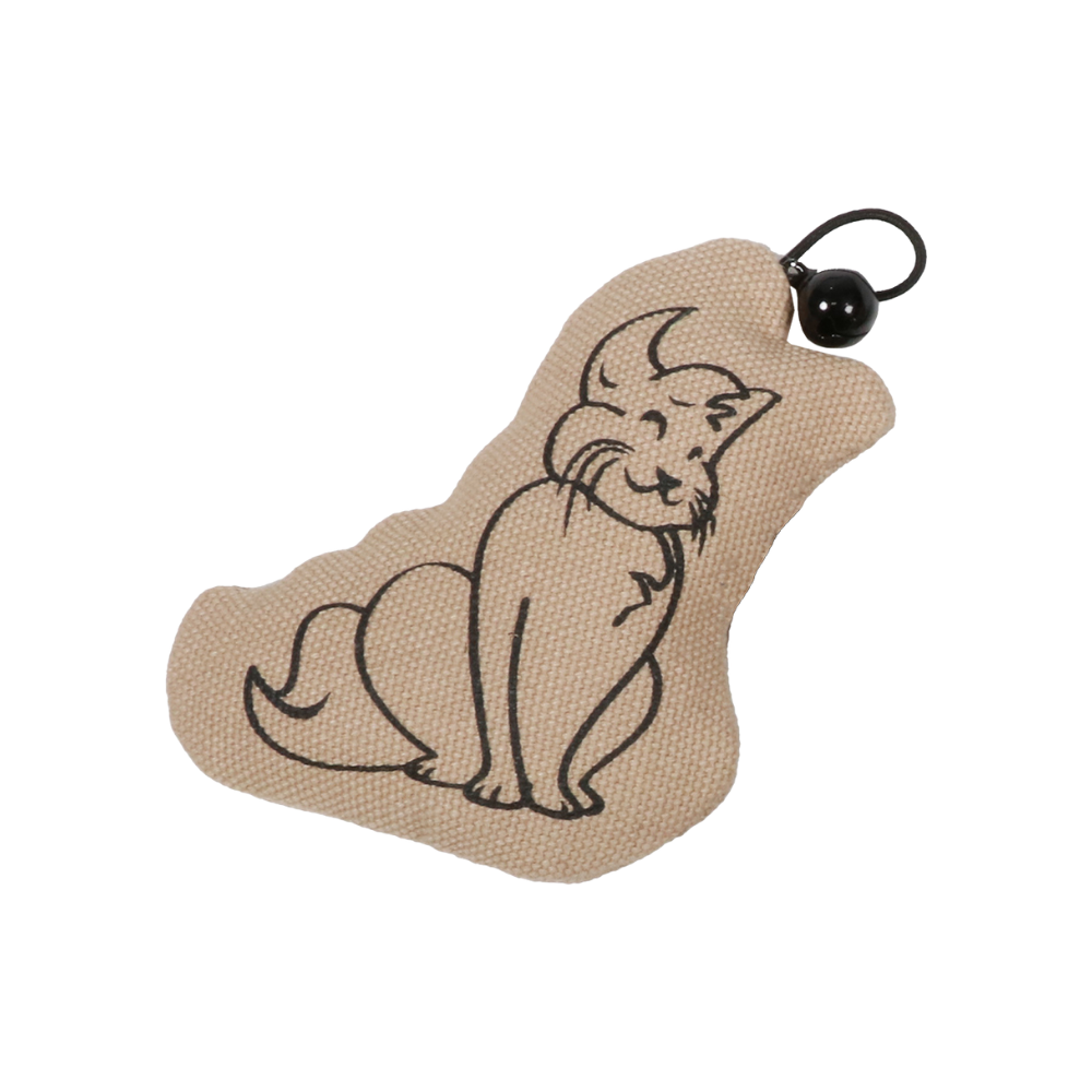 أي لوف هابي كاتس لعبة على شكل قطة بجرس 8x2x9cm