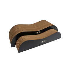 أي لوف هابي كاتس خداشة ورق مقوى 75x18.5x25 سم بني / اسود