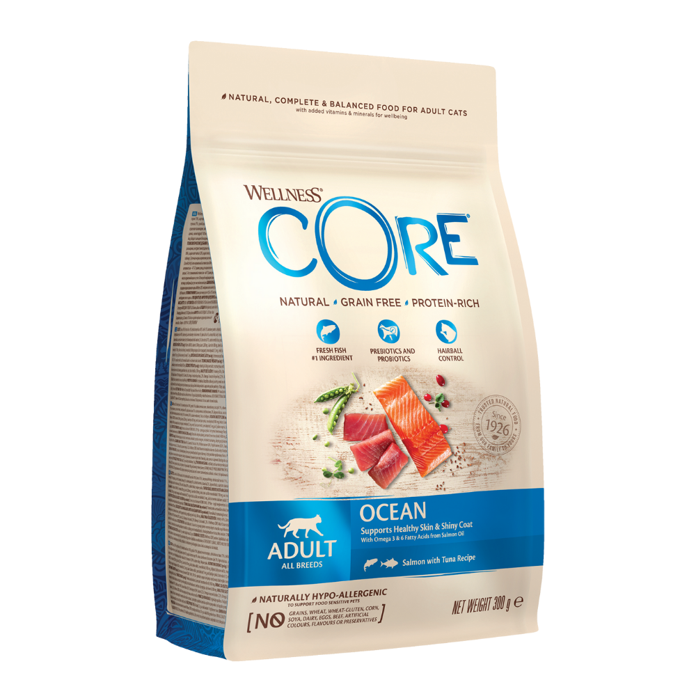 ويلنس كور أوشن طعام جاف بالسلمون والتونا للقطط