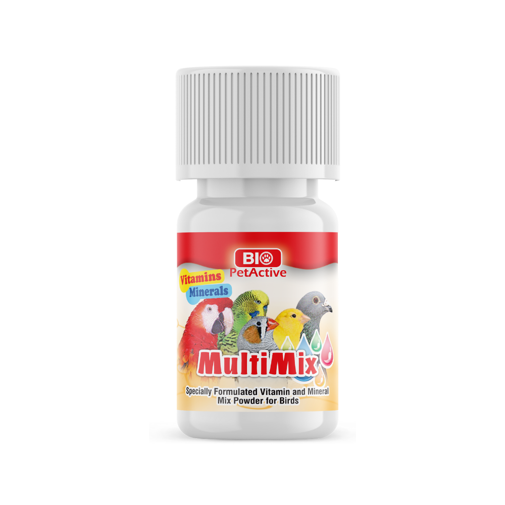 بايو بيت أكتيف مالتي ميكس فيتامينات ومعادن للطيور 50غ