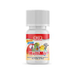 بايو بيت أكتيف مالتي ميكس فيتامينات ومعادن للطيور 50غ