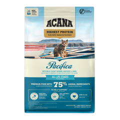أكانا طعام جاف باسيفيكا بالرنجة، الماكريل وسمك الهاك للقطط