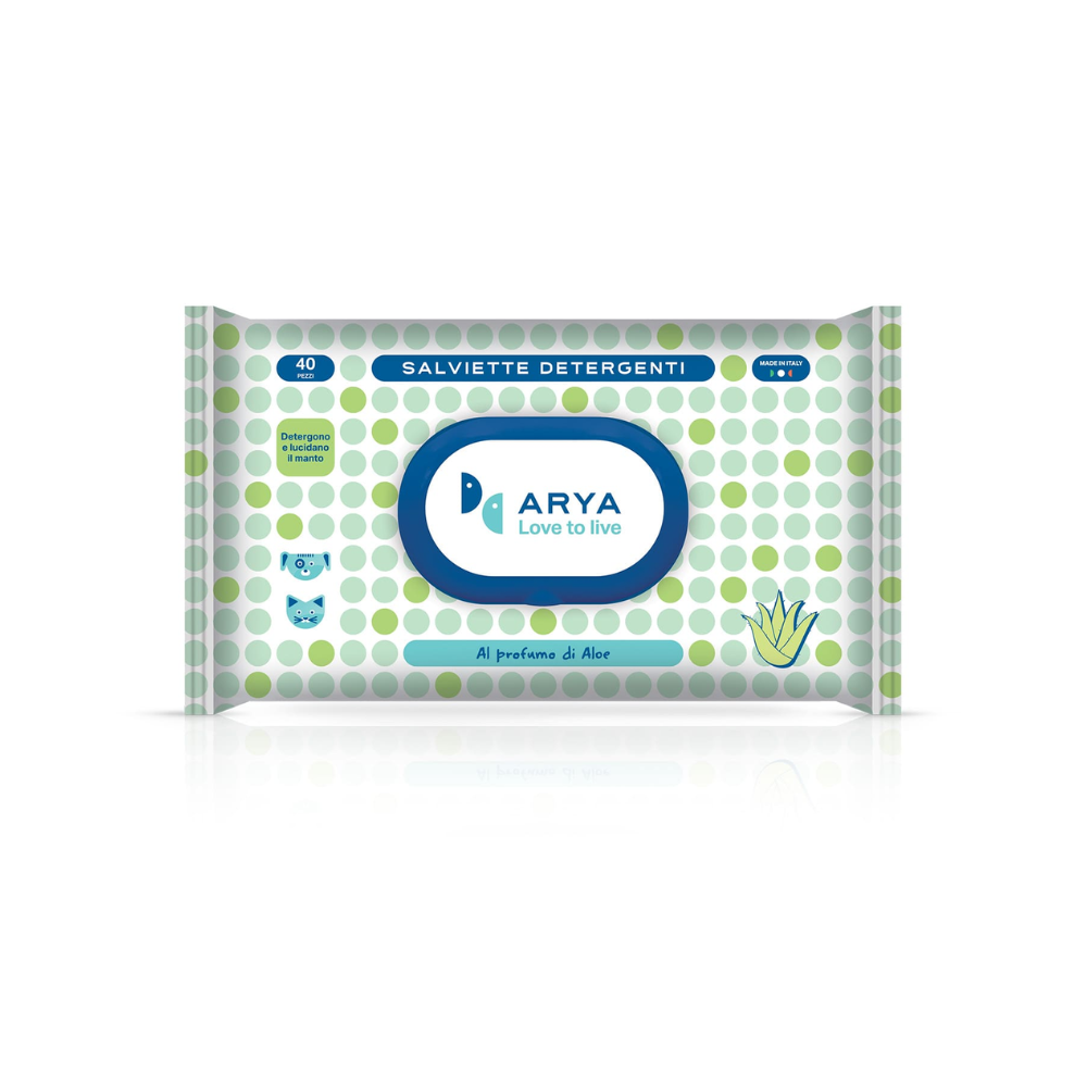 اريا مناديل رطبة بالصبار 30×20سم 40 قطعة