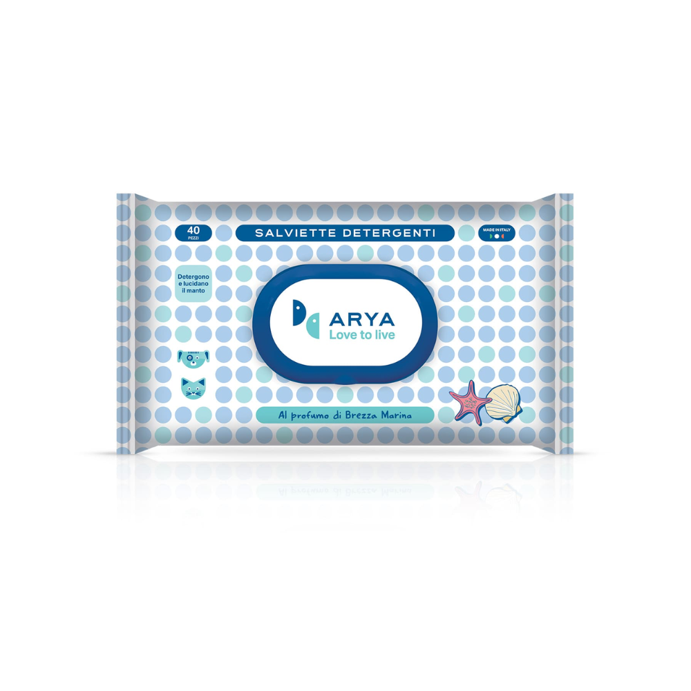 اريا مناديل رطبة بنسيم البحر 30×20سم 40 قطعة