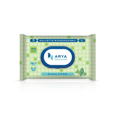 اريا مناديل رطبة بالقطن والشاي الأخضر 30×20سم 30 قطعة