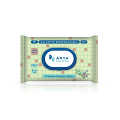 اريا مناديل رطبة بالقطن والبامبو والشيا 30×20سم 30 قطعة