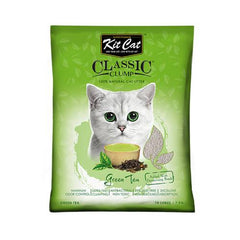 كت كات رمل كلاسيك للقطط برائحة الشاي الأخضر