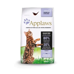 Applaws Dry Cat Food for Adult Cats Chicken with Duck 