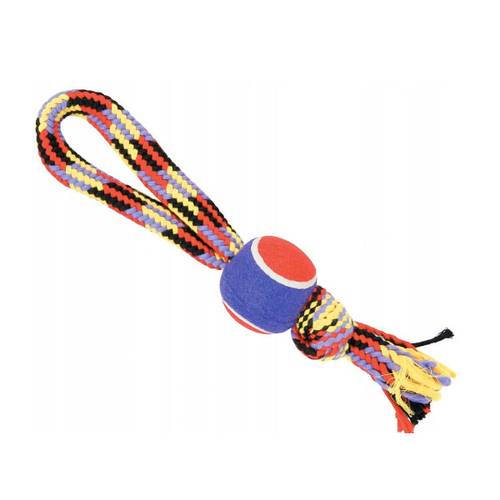 Zolux Ball and Rope Chew Toy for Dogs - 40cm
