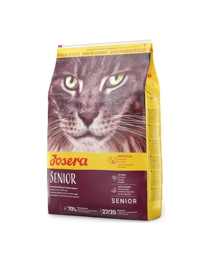 Josera Senior Dry Cat Food for Senior Cats to Support Kidney Health 