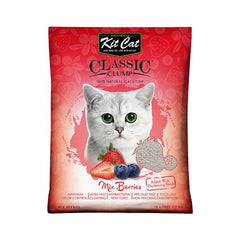 Kit Cat Classic Cat Litter with Raspberry &amp; Strawberry Scent
