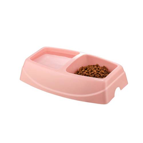 فلاين قو صحن مزدوج للقطط الوان متعددة