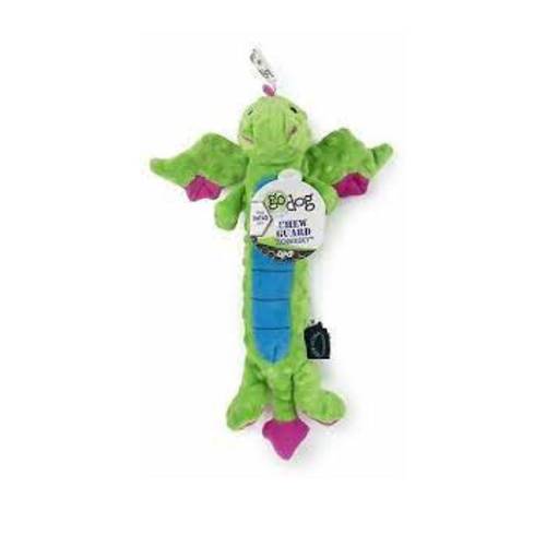 Go Dog Skinny Dragon Green Large Dog Toy