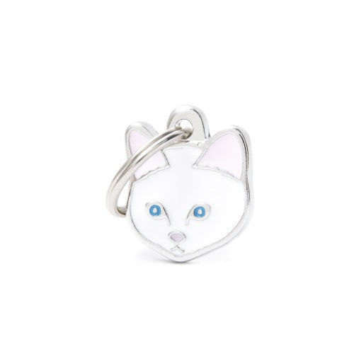 My Family European Short White Hair Necklace