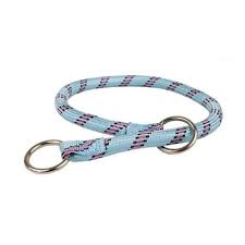 Zolux Nylon Dog Collar Sky Blue 65cm