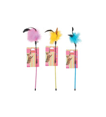 Zolux Cat Toy Fishing Hook with Feathers