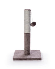 Kitty Power Paws Cat Scratcher with Interactive Ball Grey