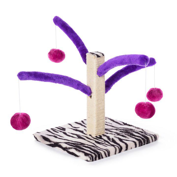 Kitty Power Paws Cat Scratcher with Interactive Balls