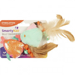Smarty Cat Silly Swimmers Cat Toy with Catnip